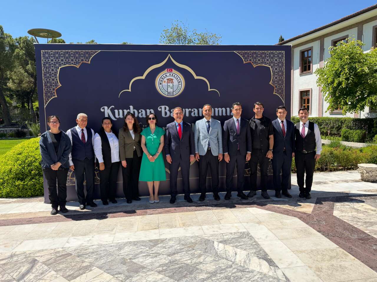 Muğla Valiliği Bahçesinde Kurban Bayramı Bayramlaşması Gerçekleştirildi 7